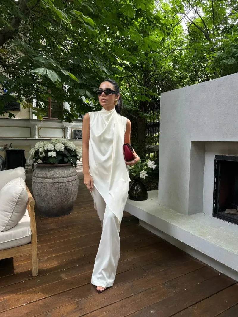 Conjunto Calça e Blusa Assimétrica Barcelona - Sua Boutique