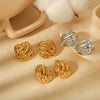 Brinco Wave Banhado em Ouro 18K - Sua Boutique