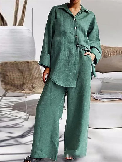 Conjunto Calça e Camisa Samira