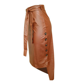 Saia Max Couro - Sua Boutique