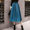 Saia Midi Plissada Mary - Sua Boutique