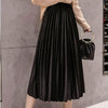 Saia Midi Plissada Mary - Sua Boutique
