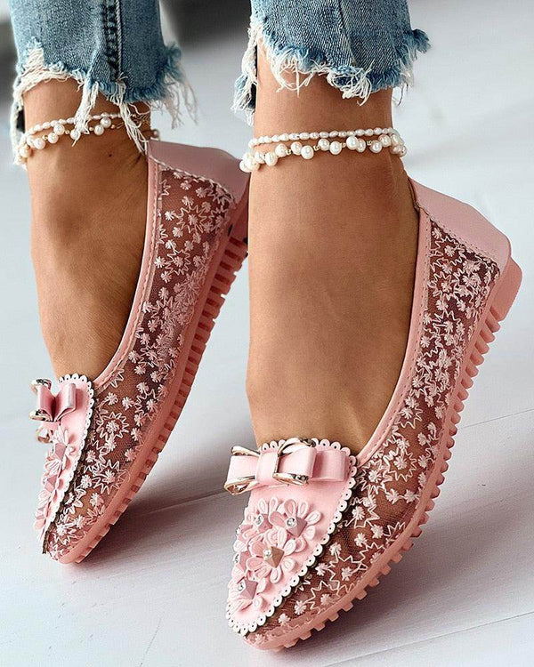 Sapatilha Renda Flower - Sua Boutique