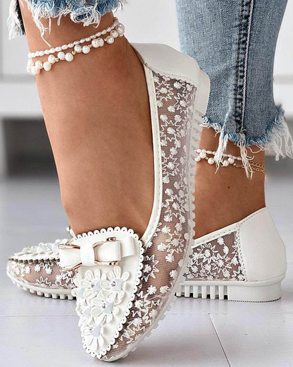 Sapatilha Renda Flower - Sua Boutique
