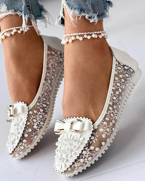 Sapatilha Renda Flower - Sua Boutique