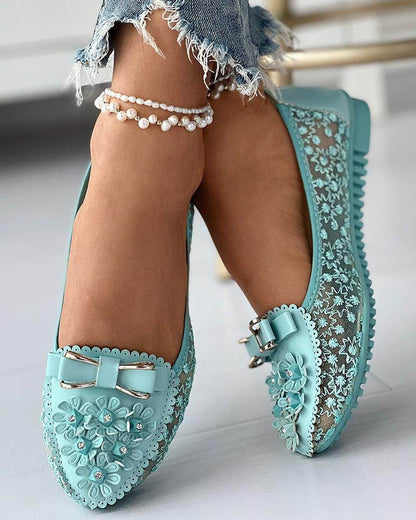 Sapatilha Renda Flower - Sua Boutique