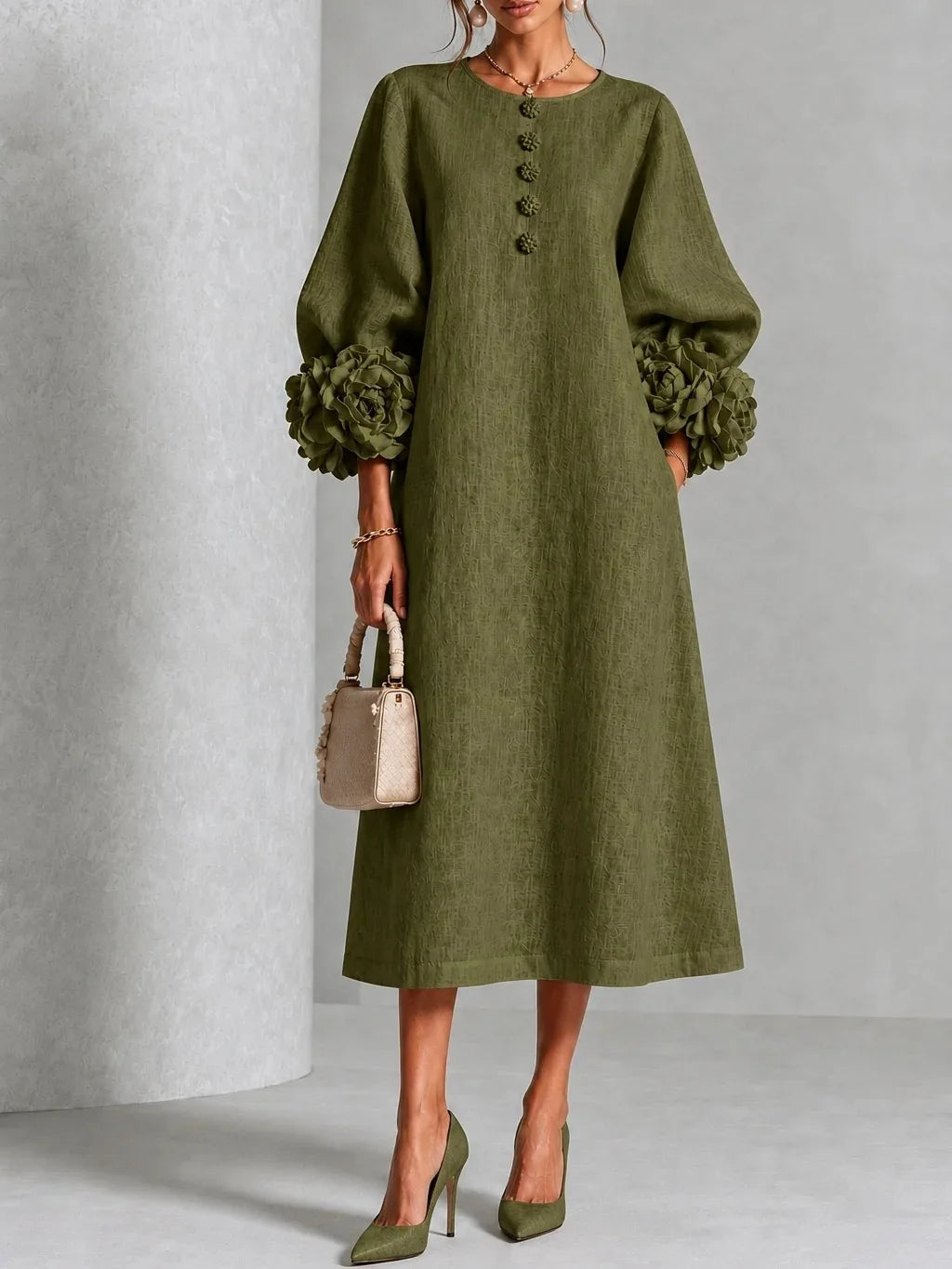 Vestido Midi Bruxelas