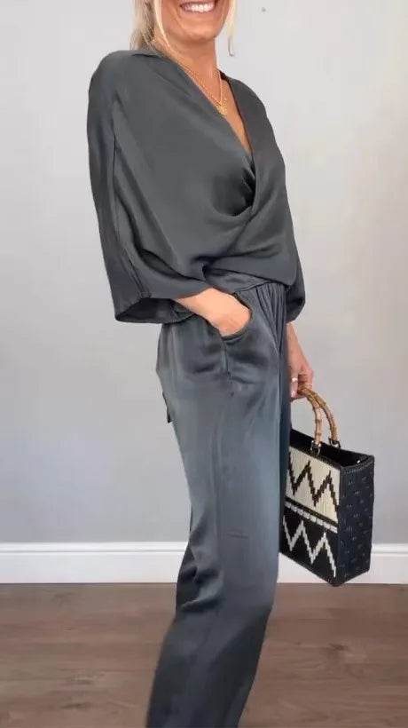 Conjunto Camisa e Calça Monica - Sua Boutique