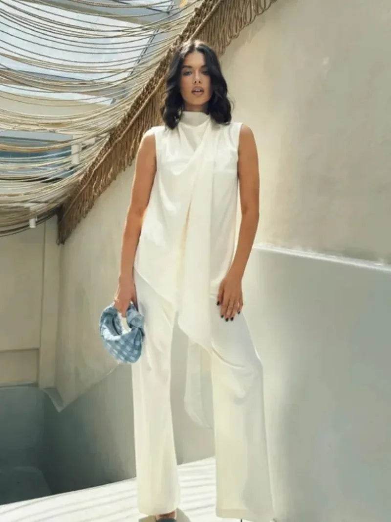 Conjunto Calça e Blusa Assimétrica Barcelona - Sua Boutique