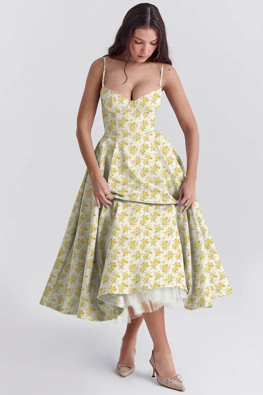 Vestido Midi Lady - Sua Boutique