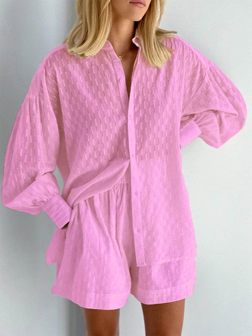 Conjunto Shorts e Camisa Aline - Sua Boutique