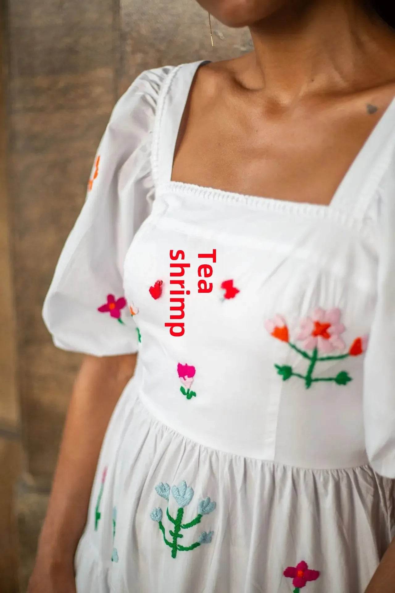 Vestido Boho Bordado - Sua Boutique