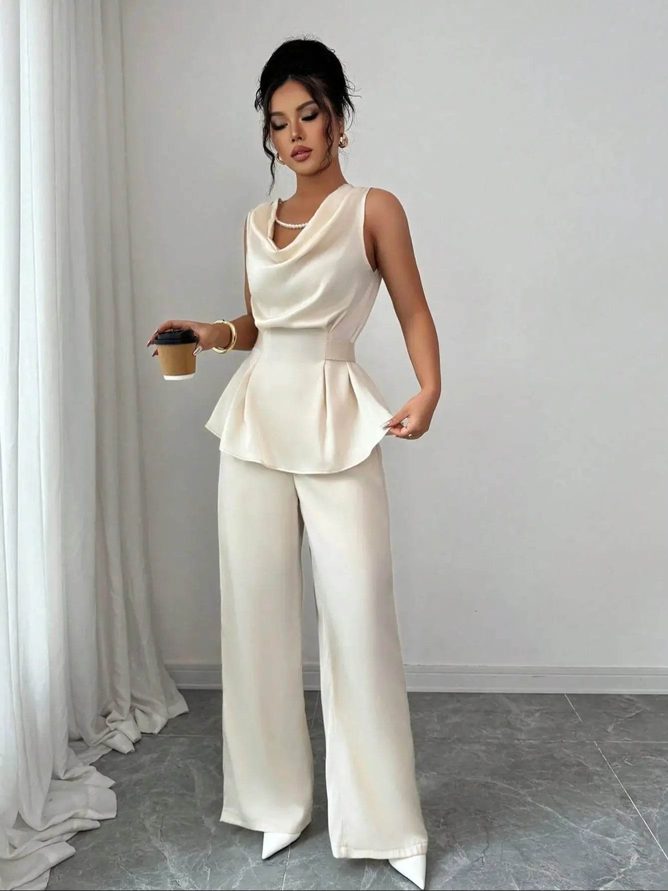 Conjunto Calça e Blusa Safira - Sua Boutique