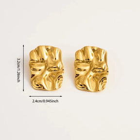 Brinco Michaela Banhado em Ouro 18K use o cupom PRIMEIRACOMPRA e garanta 12%OFF