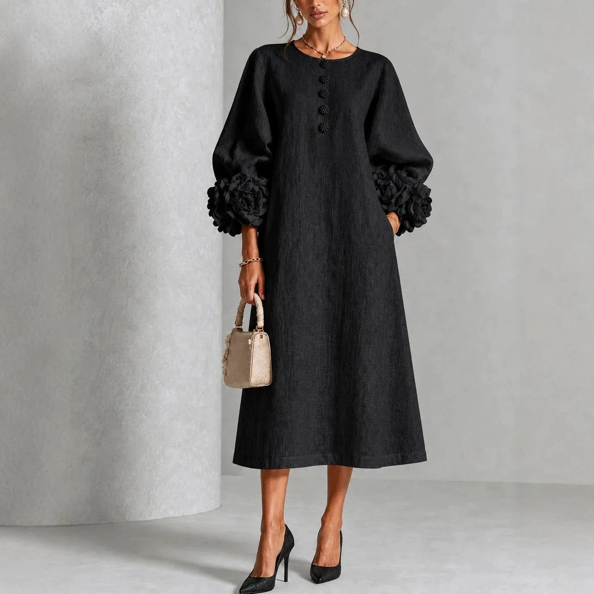 Vestido Midi Bruxelas