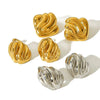 Brinco Wave Banhado em Ouro 18K - Sua Boutique