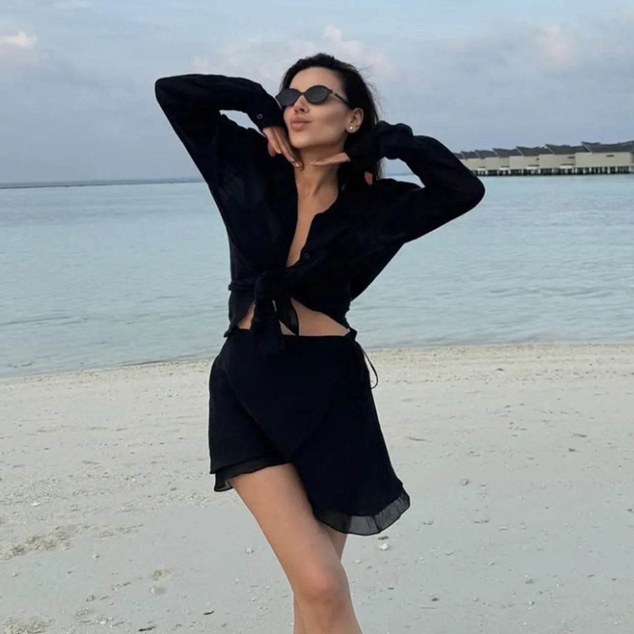 Conjunto Camisa e Saia Babado Summer - Sua Boutique