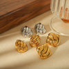 Brinco Wave Banhado em Ouro 18K - Sua Boutique