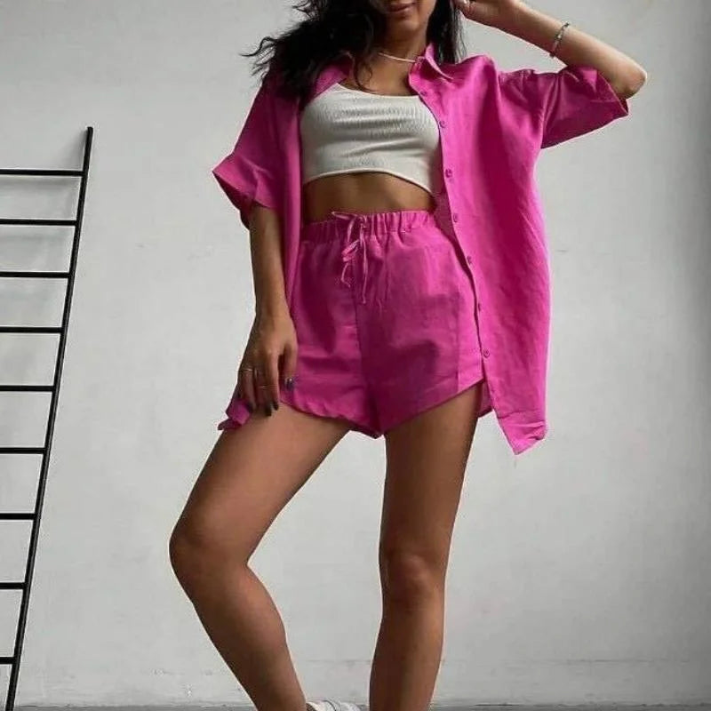 Conjunto Shorts e Camisa Capri