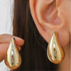 Brinco Gota Banhado em Ouro 18K - Sua Boutique