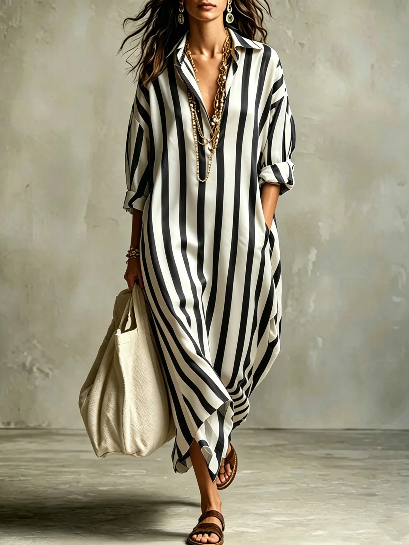 Vestido Longo Suécia