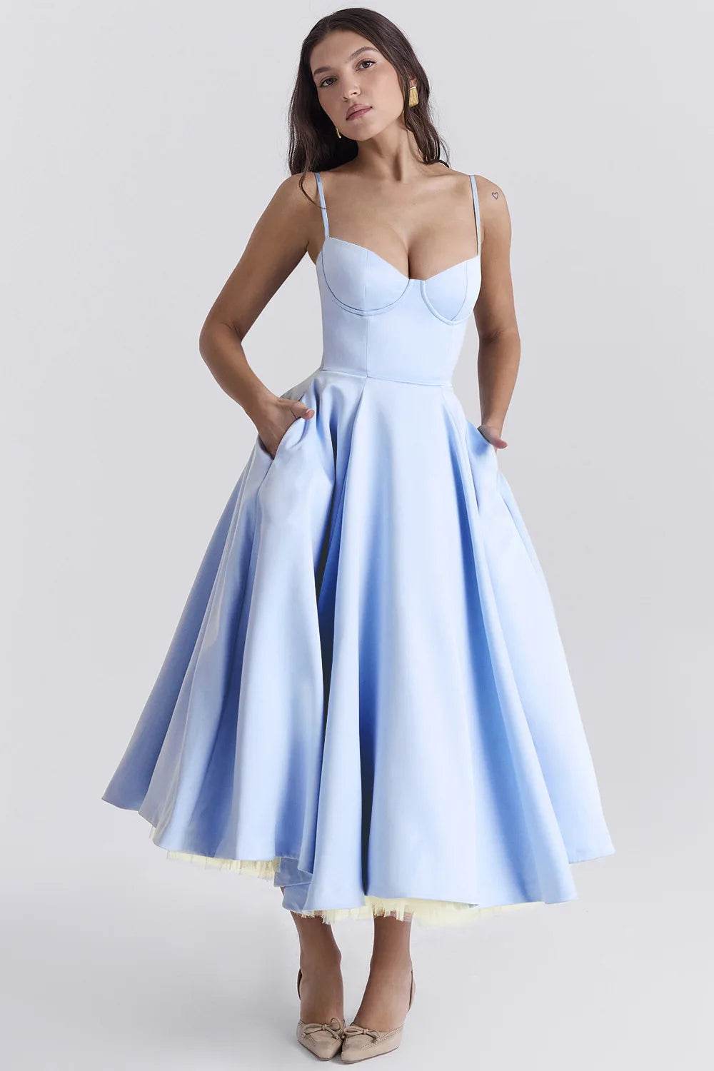 Vestido Midi Lady - Sua Boutique