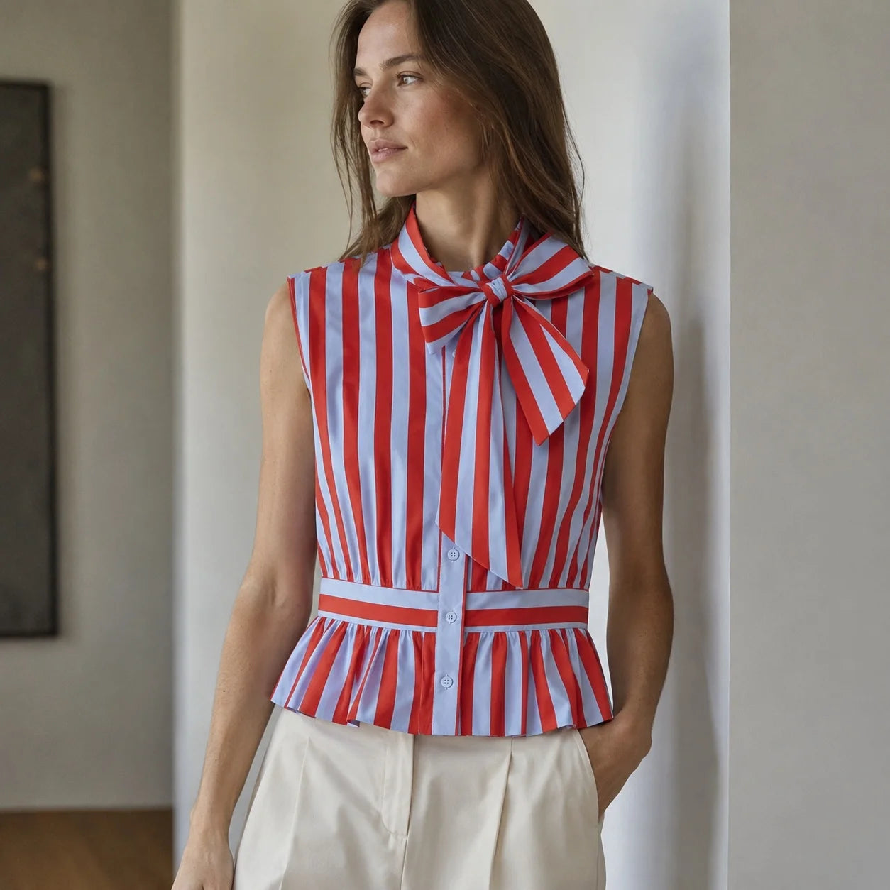 Blusa Sem Mangas Texas