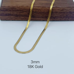 Colar Snake minimalista Banhado em Ouro 18K use o cupom PRIMEIRACOMPRA e garanta 12%OFF