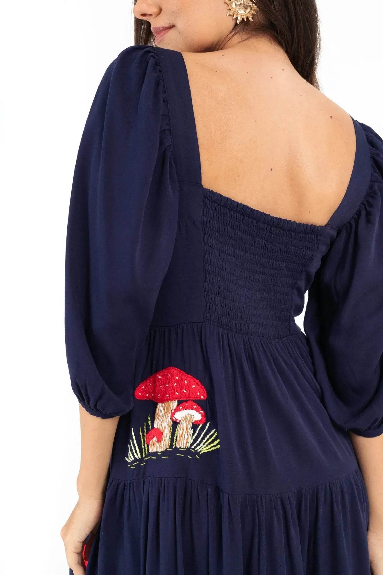 Vestido Boho Bordado - Sua Boutique