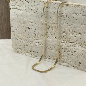 Colar Snake minimalista Banhado em Ouro 18K use o cupom PRIMEIRACOMPRA e garanta 12%OFF