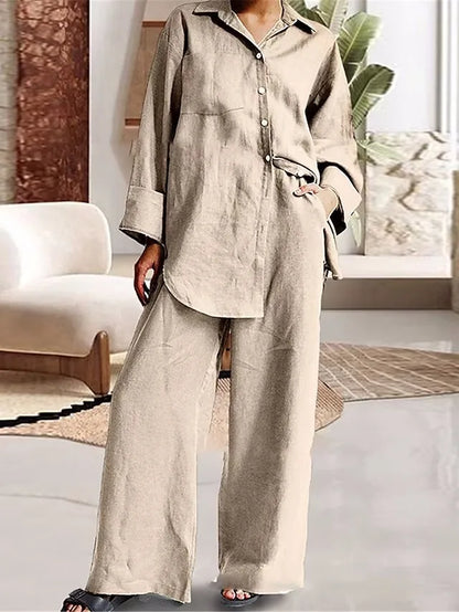 Conjunto Calça e Camisa Samira