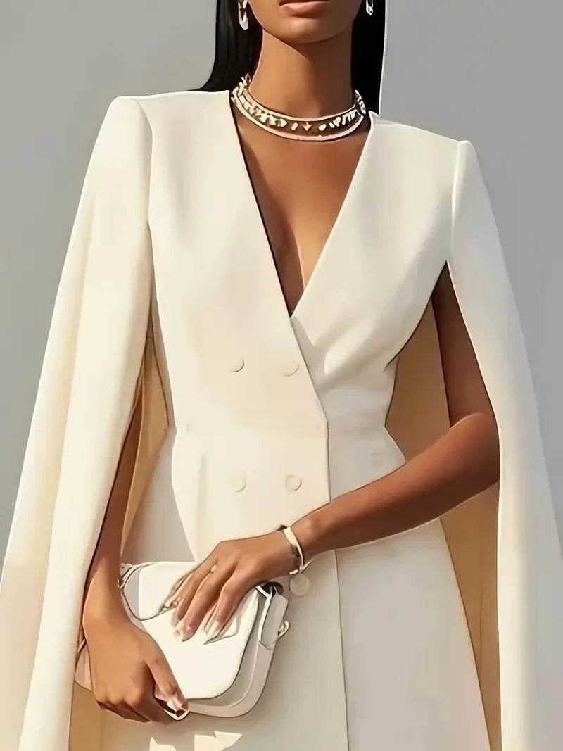 Vestido Blazer Capa Elegance - Sua Boutique