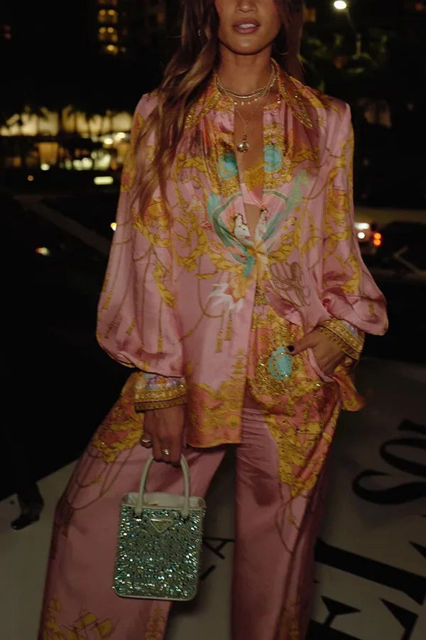 Conjunto Calça e Camisa Carelli