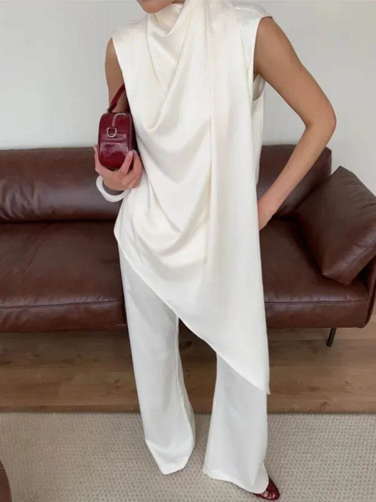 Conjunto Calça e Blusa Assimétrica Barcelona - Sua Boutique