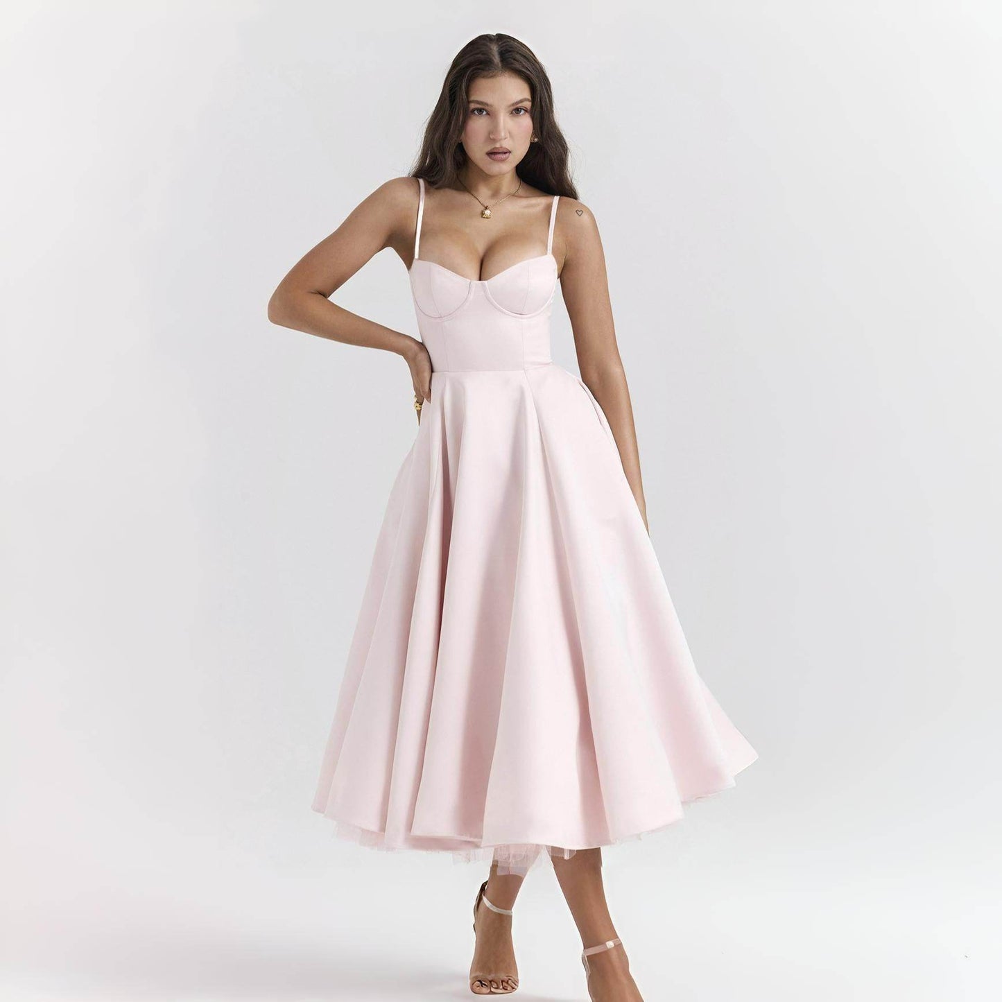 Vestido Midi Lady - Sua Boutique