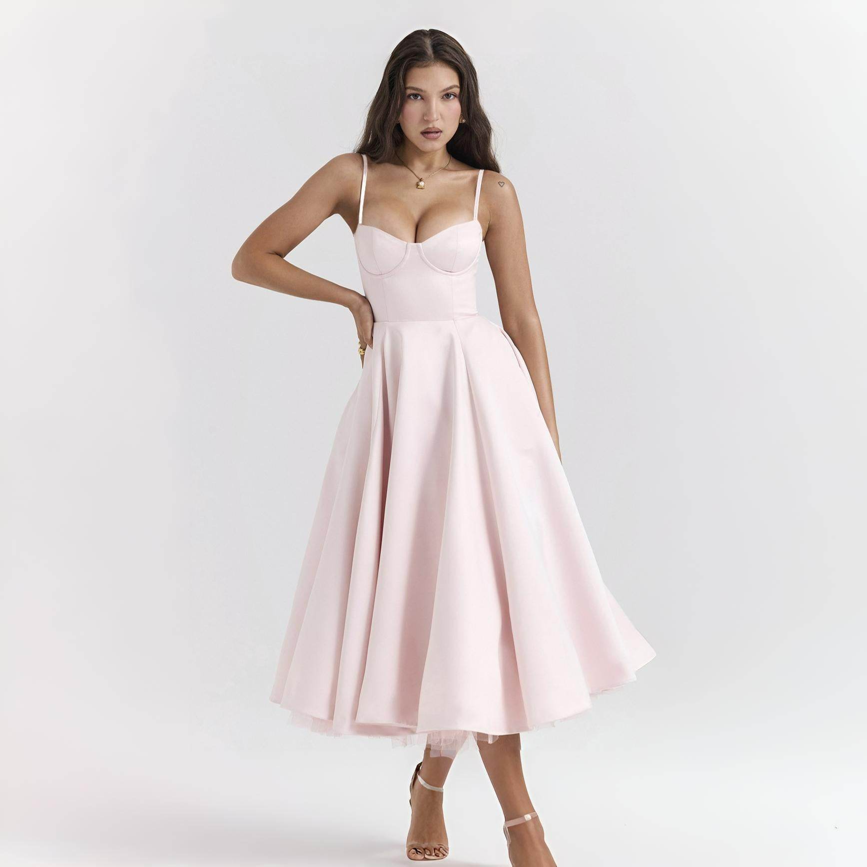 Vestido Midi Lady - Sua Boutique