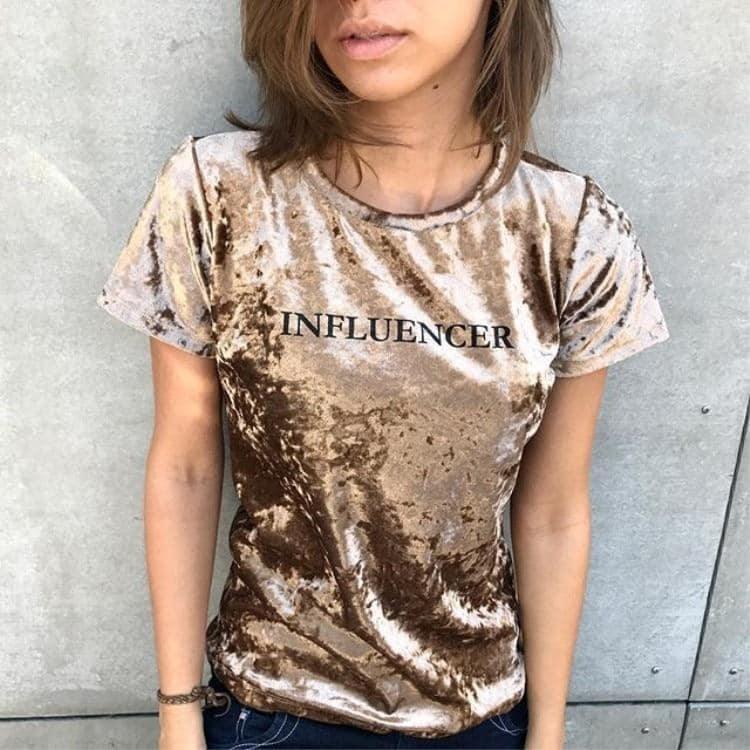 T-shirts Influencer use o cupom PRIMEIRACOMPRA e garanta 12%OFF