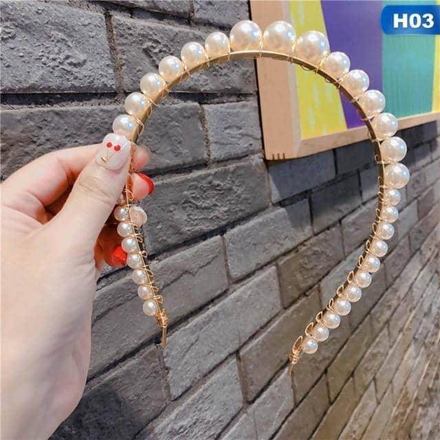 Tiara Pérolas - Sua Boutique