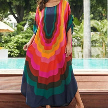 Vestido Amplo Multicolor use o cupom PRIMEIRACOMPRA e garanta 12%OFF