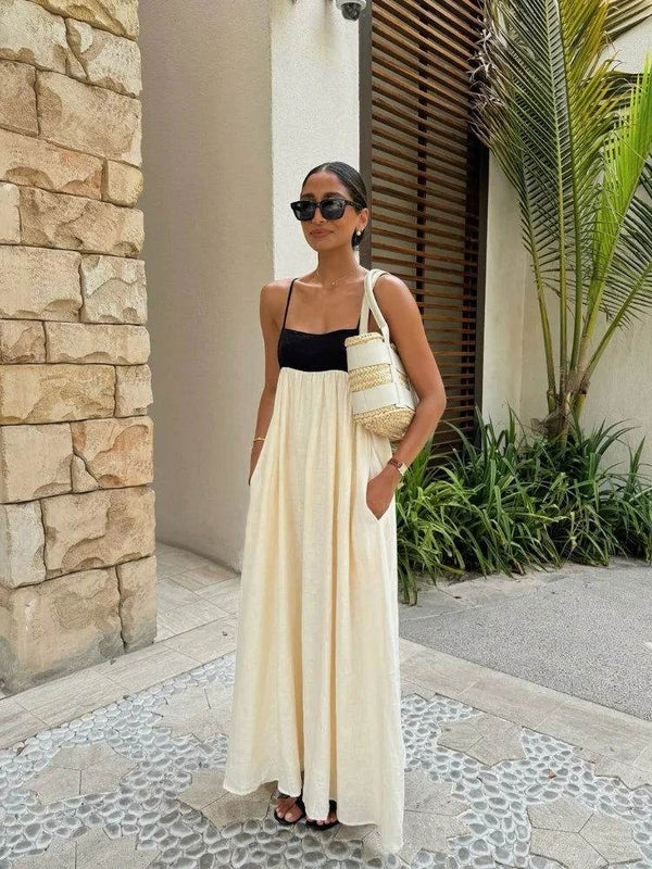 Vestido Art Bicolor - Sua Boutique