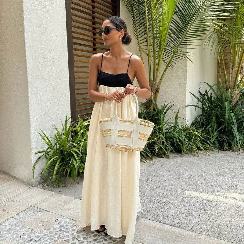 Vestido Art Bicolor - Sua Boutique