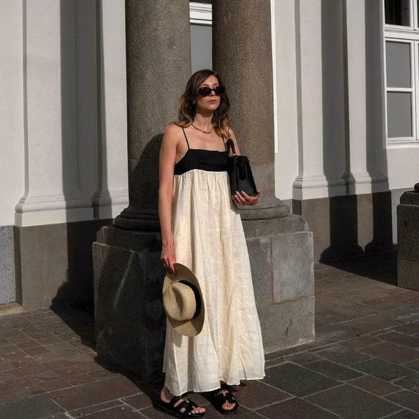 Vestido Art Bicolor - Sua Boutique