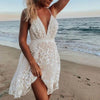 Vestido Babado com Renda - Sua Boutique