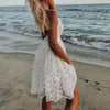 Vestido Babado com Renda - Sua Boutique