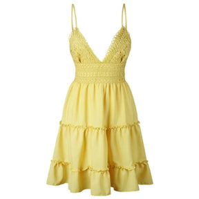 Vestido Babado com Renda use o cupom PRIMEIRACOMPRA e garanta 12%OFF