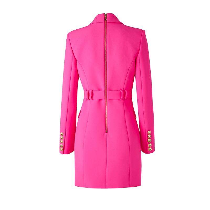 Vestido Blazer Pink - Sua Boutique