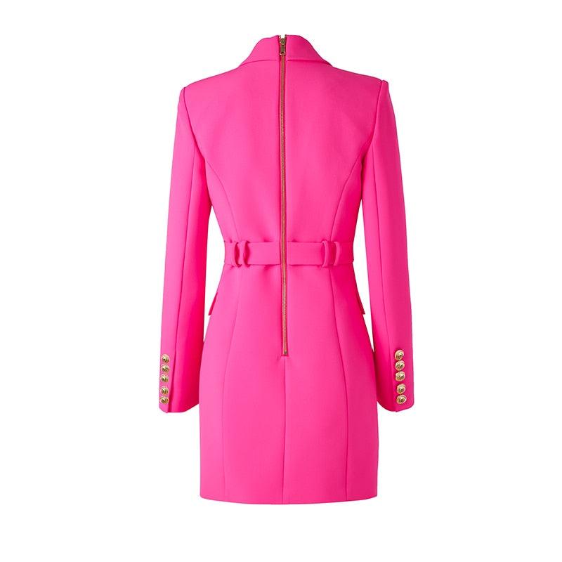 Vestido Blazer Pink use o cupom PRIMEIRACOMPRA e garanta 12%OFF
