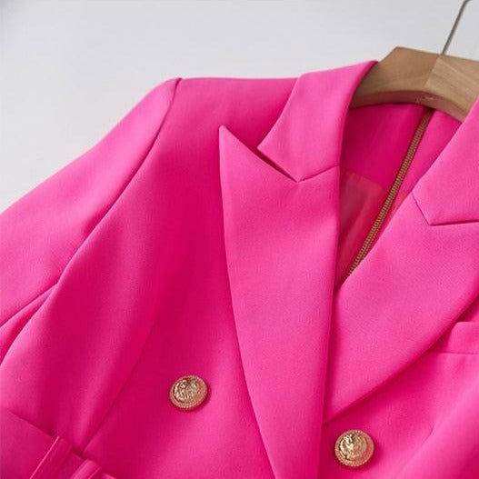 Vestido Blazer Pink - Sua Boutique