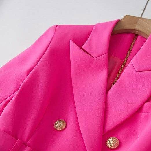 Vestido Blazer Pink - Sua Boutique