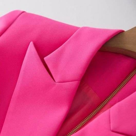 Vestido Blazer Pink - Sua Boutique